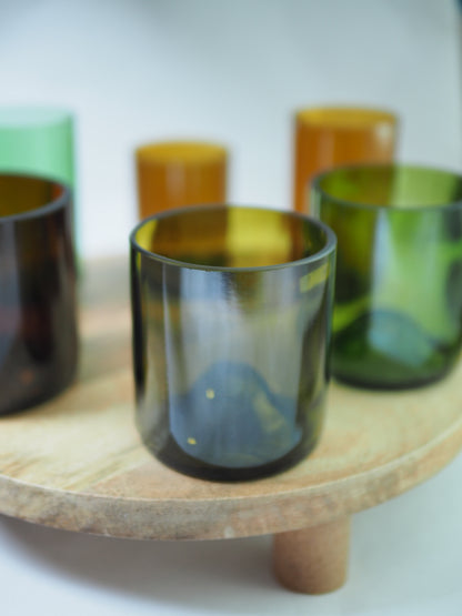 Verres recyclés | Bouteille de vin | Chêne | 20 Cl