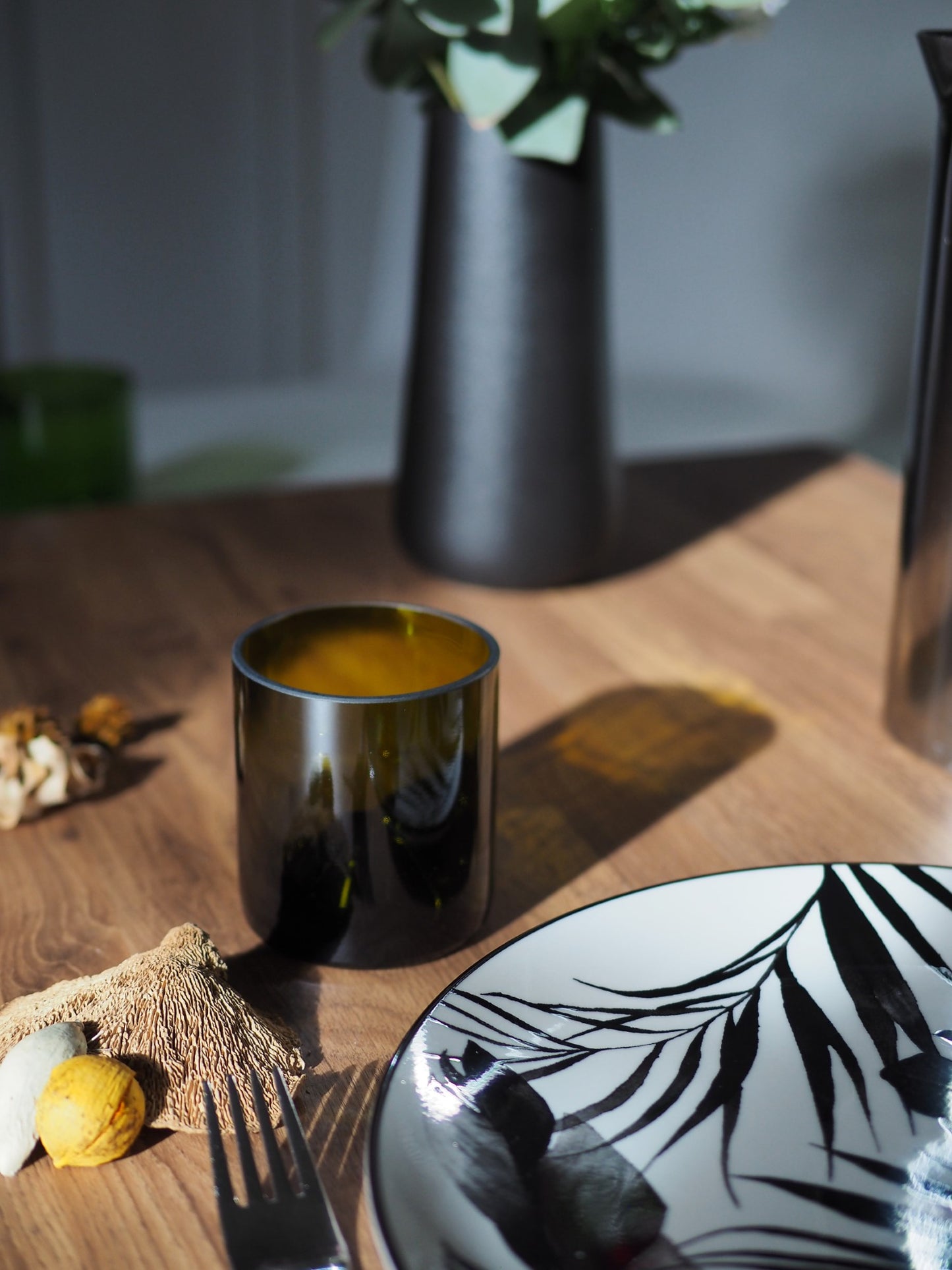 Verres recyclés | Bouteille de vin | Chêne | 20 Cl